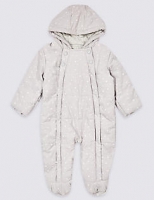Marks and Spencer  Pure Cotton Cord Pramsuit