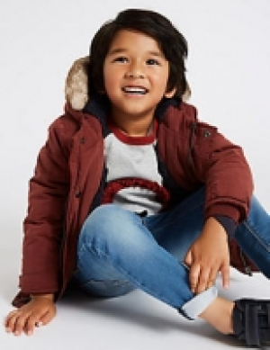 Marks and Spencer  Faux Fur Parka (3 Months - 7 Years)