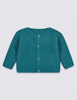 Marks and Spencer  Pure Cotton Chunky Knit Cardigan