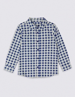 Marks and Spencer  Cotton Rich Jersey Shirt (3 Months - 7 Years)