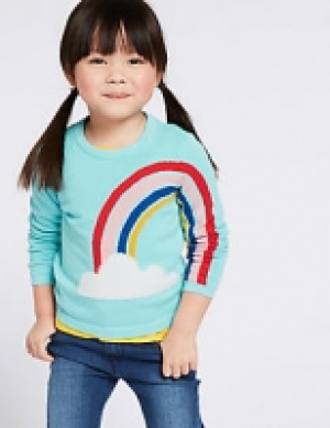 Pure Cotton Knitted Jumper (3 Months - 7 Years)