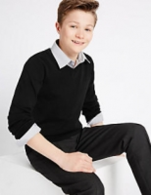 Senior Boys Slim Fit Jumper