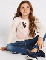 Marks and Spencer  Poodle Knitted Jumper (3-16 Years)