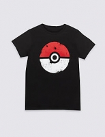 Marks and Spencer  Pokemon Pure Cotton T-Shirt (3-16 Years)