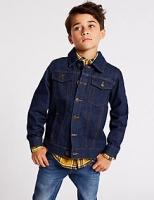Marks and Spencer  Pure Cotton Denim Jacket (3-16 Years)