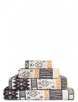 Marks and Spencer  Abstract Geometric Towel with StayNEW