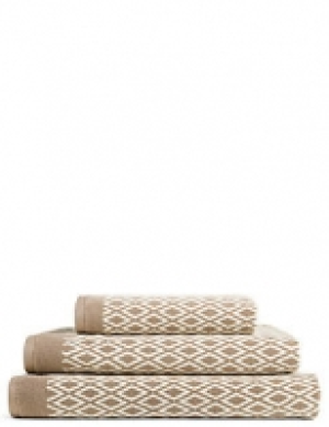 Marks and Spencer  Diamond Jacquard Towel