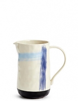 Marks and Spencer  Hand Painted Brushstrokes Jug
