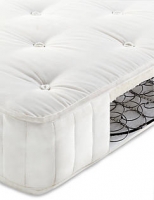 Marks and Spencer  Essential Natural 325 Cotton Open Coil Mattress