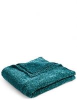 Marks and Spencer  Chenille Knitted Throw
