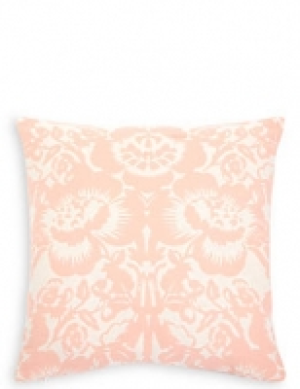 Floral Damask Jacquard Cushion