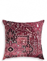 Marks and Spencer  Velvet Kilim Motif Cushion