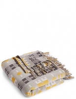 Marks and Spencer  Block Striped Throw