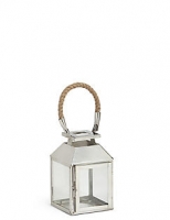 Marks and Spencer  Rope Handle Metal Lantern