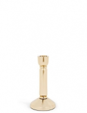 Silver Ava Dinner Candle Holder
