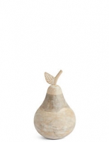 Marks and Spencer  Wooden Pear Objet