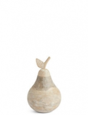 Wooden Pear Objet
