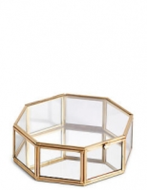 Large Hexagonal Trinket Box