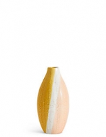 Marks and Spencer  Block Stripe Ceramic Vase