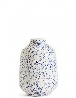 Marks and Spencer  Splatter Ceramic Vase