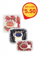 Spar  Keelings Strawberries / Blueberries / Raspberries ANY 2 FOR 