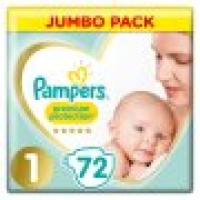 Tesco  Pampers New Baby Size 1 Jumbo Pack 72