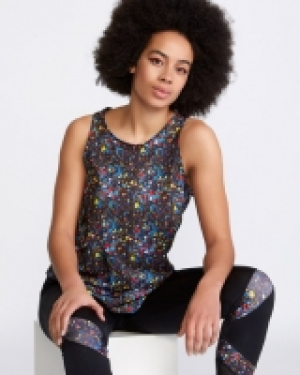Helen Steele Splatter Printed Vest