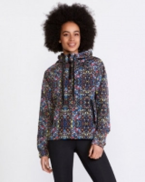 Helen Steele Splatter Over-The-Head Half Zip
