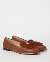 Dunnes Stores  Gallery Leather Tassel Loafer