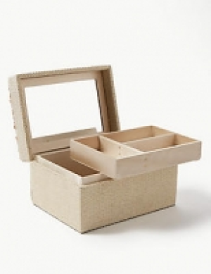 Medium Sequin Flower Jewellery Box