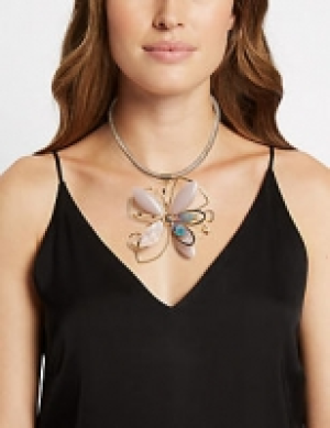 Bloom Flower Collar Necklace