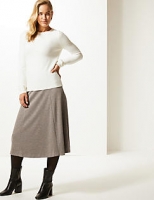 Marks and Spencer  Textured Midi Skirt