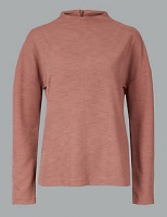 Marks and Spencer  High Neck Long Sleeve T-Shirt