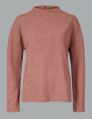 High Neck Long Sleeve T-Shirt
