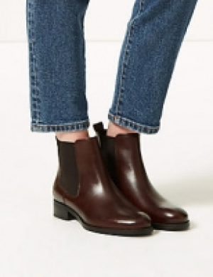 Leather Chelsea Ankle Boots