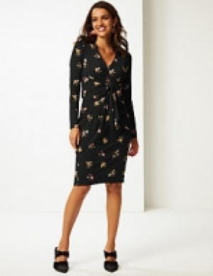 Floral Print Bodycon Dress