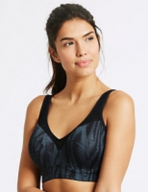 High Impact Padded Sports Bra A-DD
