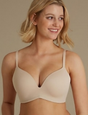 Non-Wired Padded Push-Up Bra A-DD
