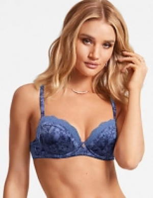 Silk Blend Padded Balcony Bra A-E