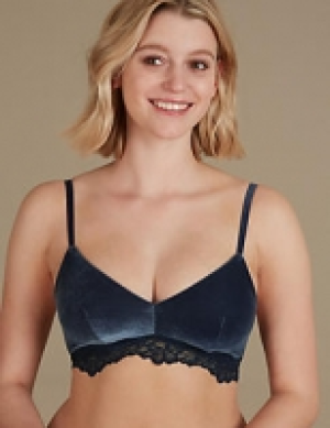 Velvet Non-Padded Bralet