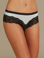 Marks and Spencer  Cotton Blend Brazilian Knickers