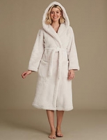 Marks and Spencer  Supersoft Hooded Long Sleeve Dressing Gown