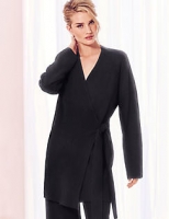 Marks and Spencer  Pure Cashmere Textured Wrap Dressing Gown