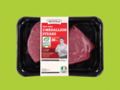 2 Beef Medallion Steaks 4.00 €