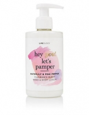 Waterlily & Pink Pepper Fragranced Burst Hand & Body Lotion
