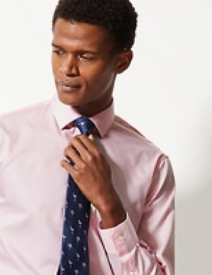 Pure Cotton Tailored Fit Shirt