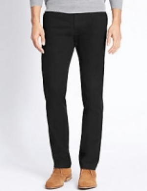 Marks and Spencer  Straight Fit Pure Cotton Chinos