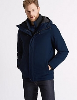 Marks and Spencer  Hooded Fleece Jacket with Stormwear