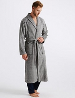 Marks and Spencer  2in Longer Supersoft Fleece Dressing Gown