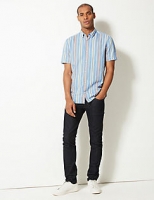 Marks and Spencer  Pure Cotton Striped Shirt